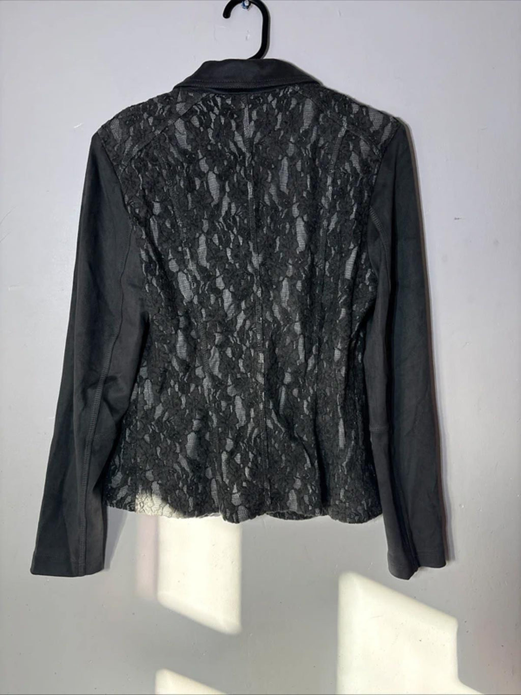 Airfield Beach Blazer Jacket Womens Size 10 UK EU 38 Grey Modal Cotton Blend New
