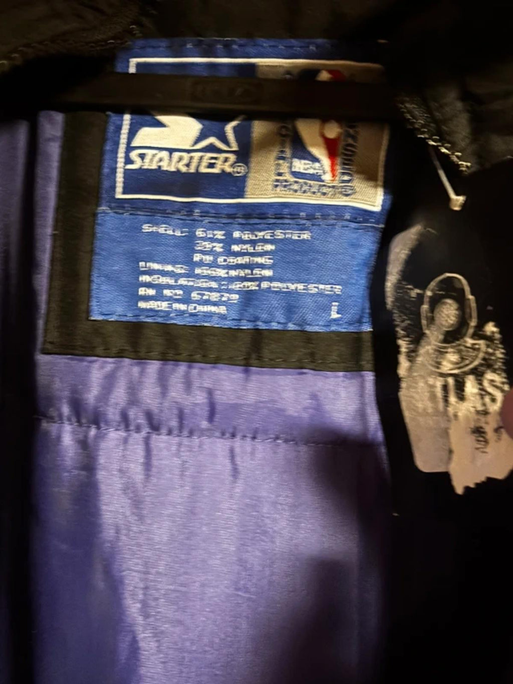 Vintage Starter Los Angeles Lakers Parker Coat