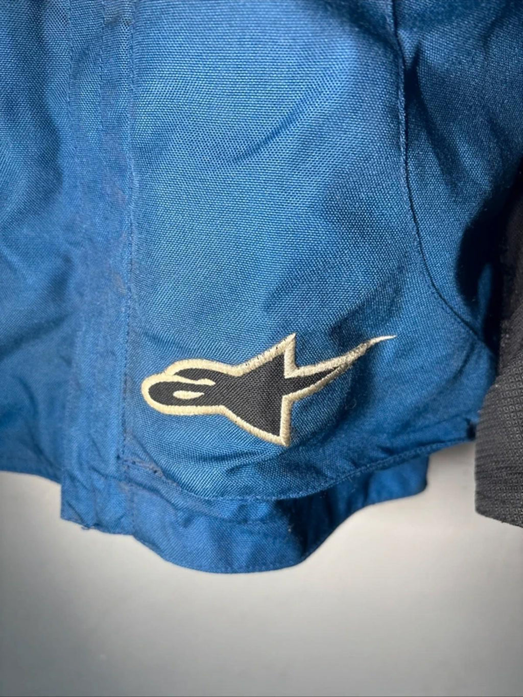 Alpinestars Gore-Tex Goretex Jacket Armored Blue Black & Inner Layer Size M VGC