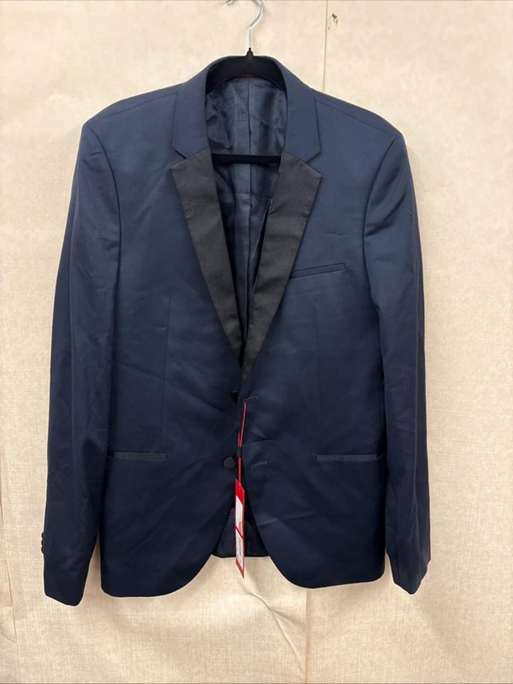 Hugo Boss Men’s Navy Blue Suit Jacket Blazer Tuxedo Size 40L RRP £449 Brand New