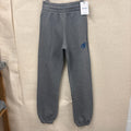 Off-White Logo Embroidered Joggers Track Pants Melange Grey Nautical Blue XS NWT