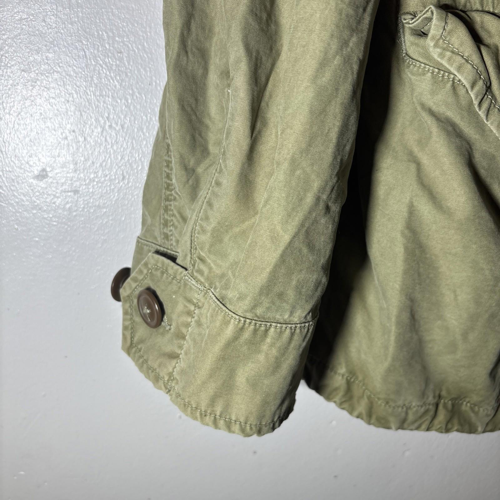 Polo Ralph Lauren olive khaki military combat field jacket guam 5TH squadron XL
