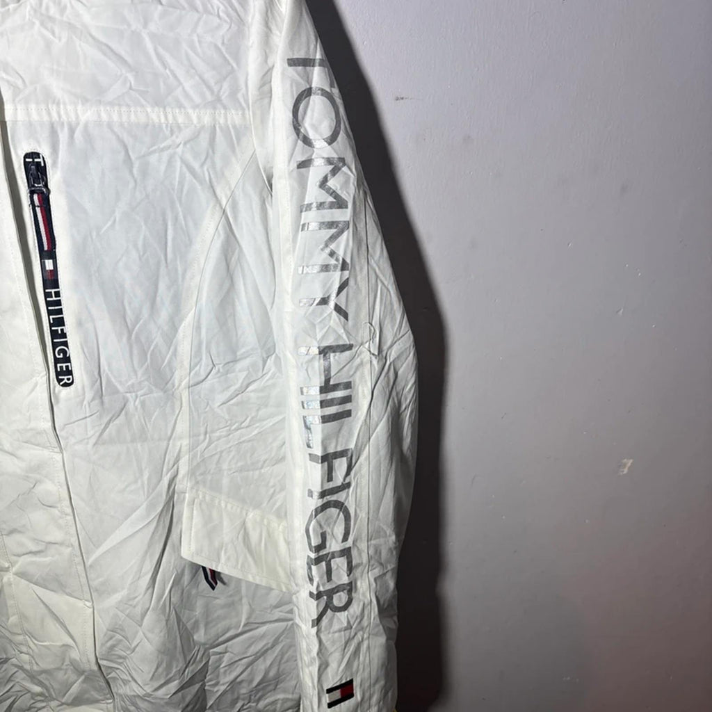 Tommy Hilfiger Women's 3-in-1 All Weather Systems Hood Jacket white size s small