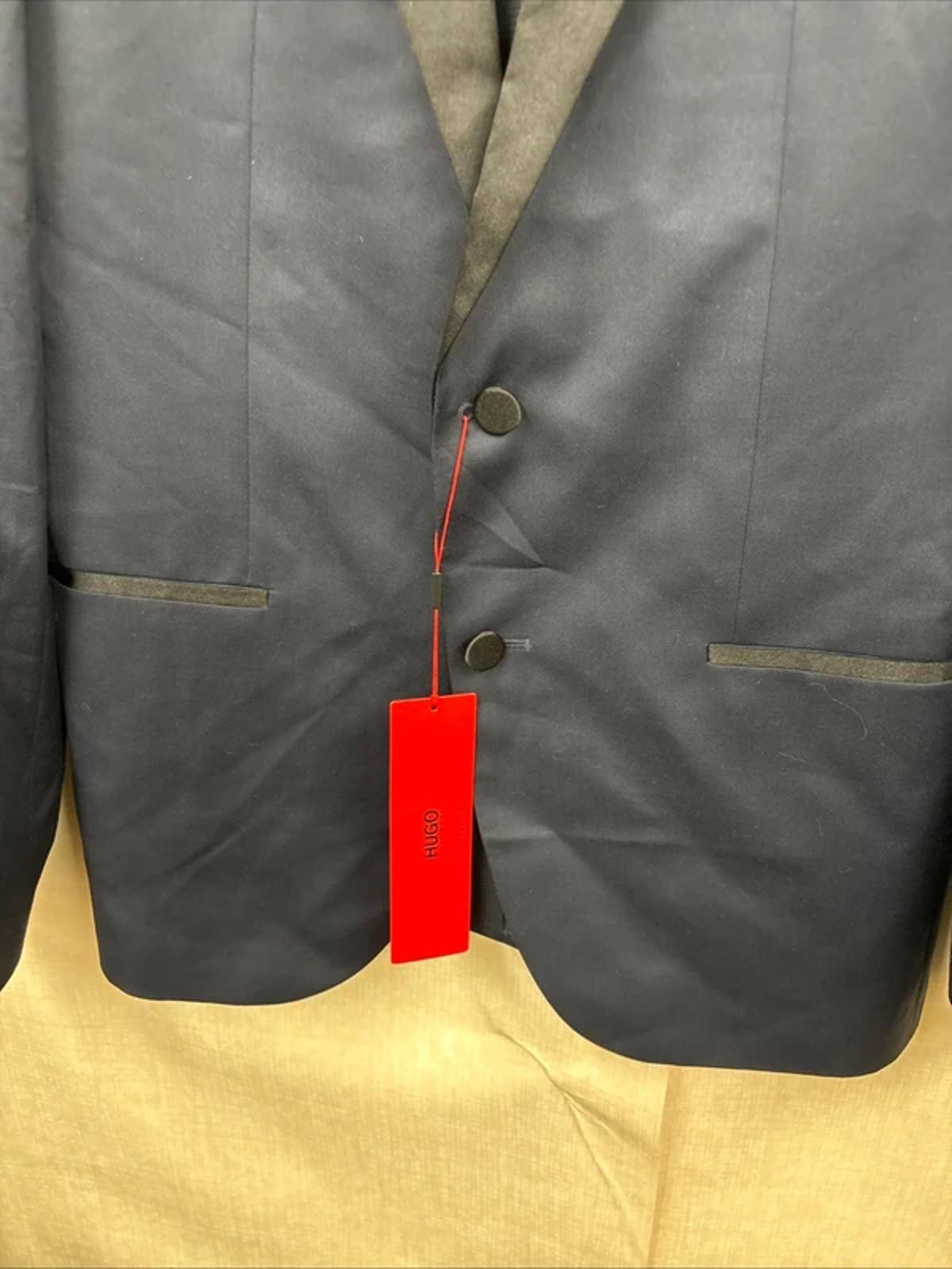 Hugo Boss Men’s Navy Blue Suit Jacket Blazer Tuxedo Size 40L RRP £449 Brand New