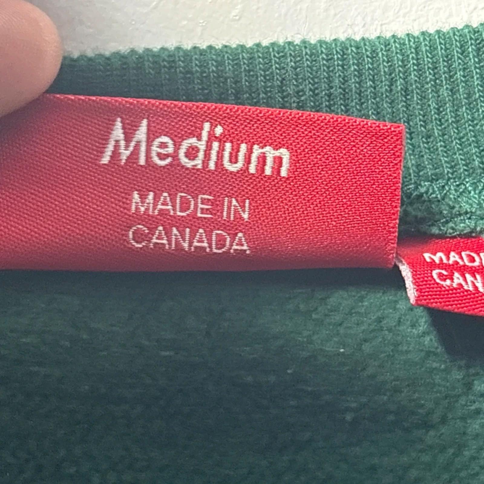 Supreme Box Logo Bogo Crewneck Hoodie jumper sweatshirt Green Medium FW18 100% Authentic VGC