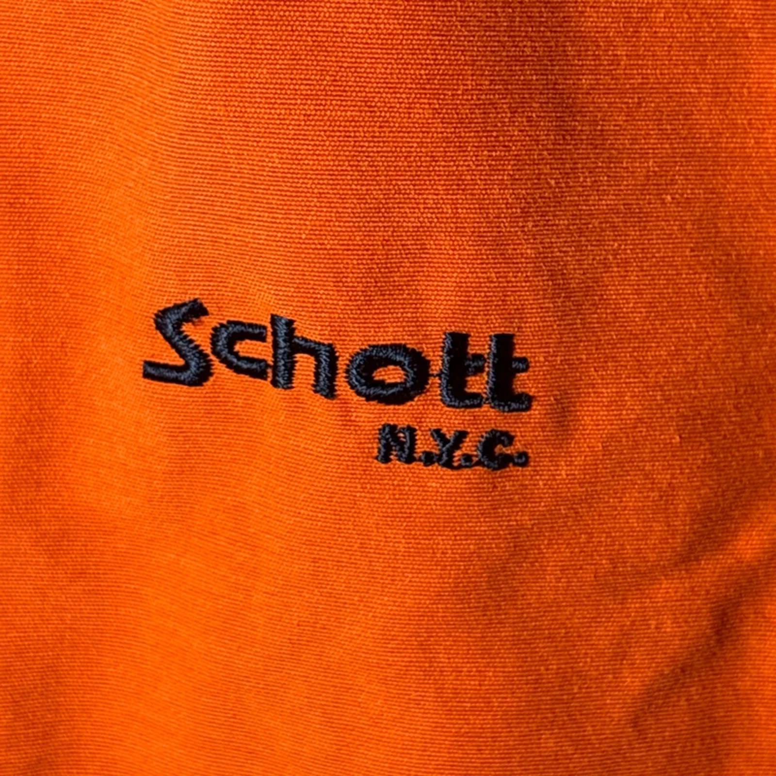 Schott NYC Reversible Nylon Vest Puffer Gilet Body warmer Men’s Size L Large VGC