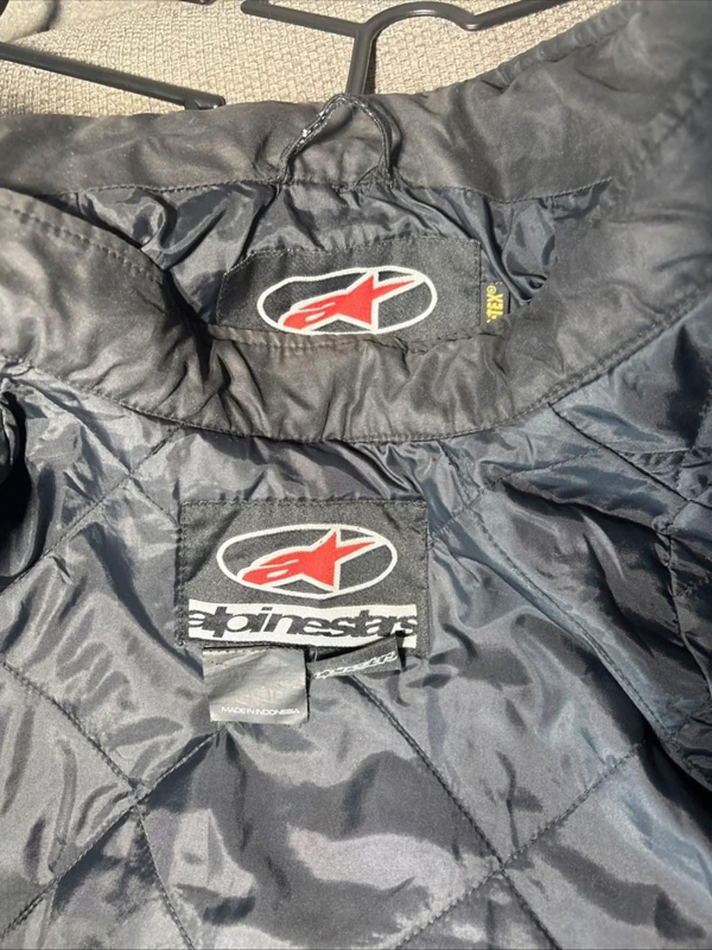 Alpinestars Gore-Tex Goretex Jacket Armored Blue Black & Inner Layer Size M VGC