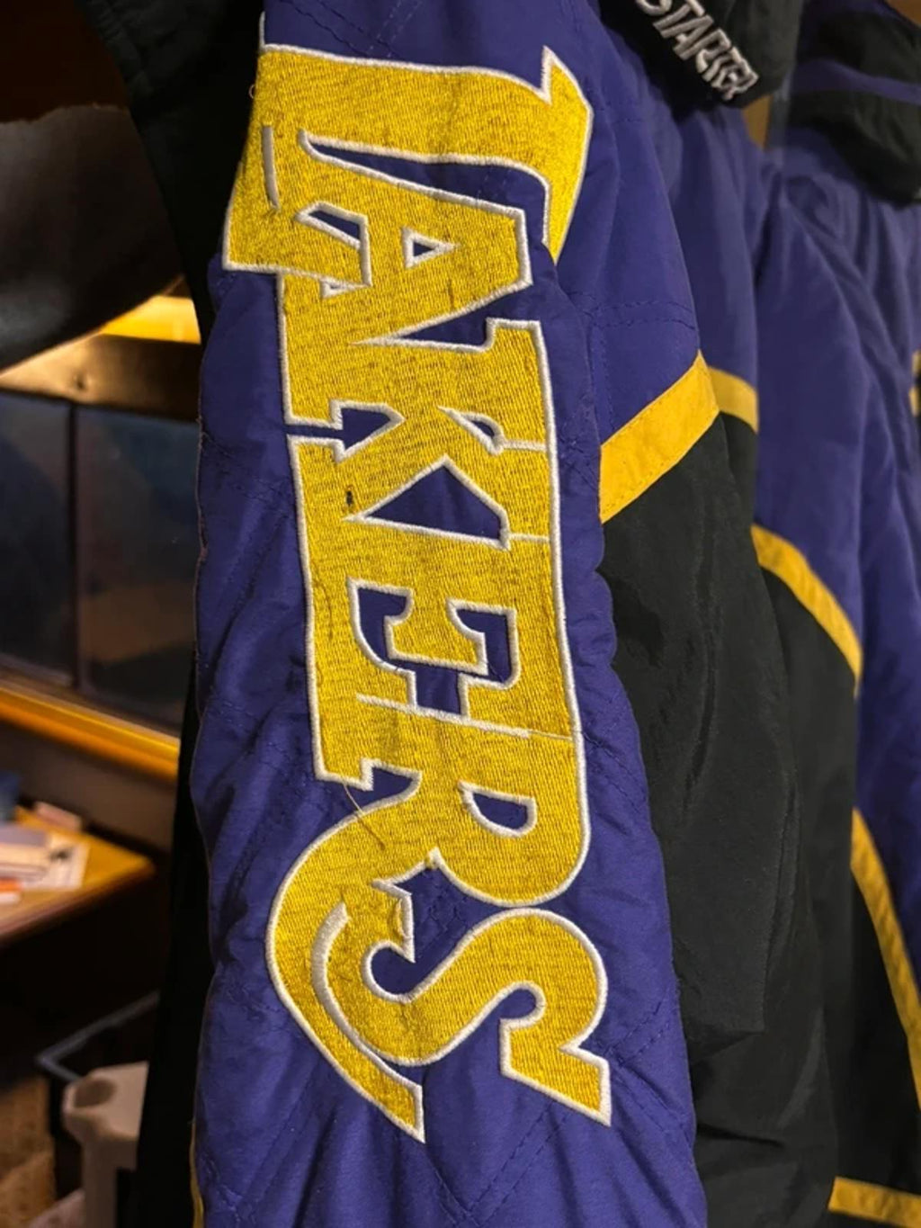 Vintage Starter Los Angeles Lakers Parker Coat