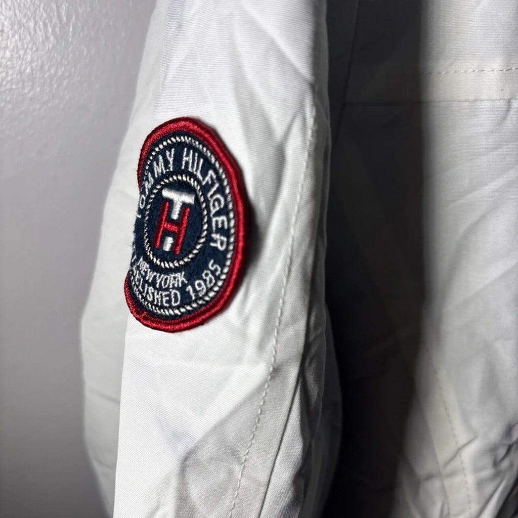 Tommy Hilfiger Women's 3-in-1 All Weather Systems Hood Jacket white size s small
