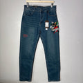 Ed Hardy  True Till Death tattoo graphic denim Loose Fit Jeans W32 new with tags