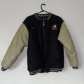 Nike NHL Canada Reversible Varsity Jacket Size XL Leather Sleeves Vintage