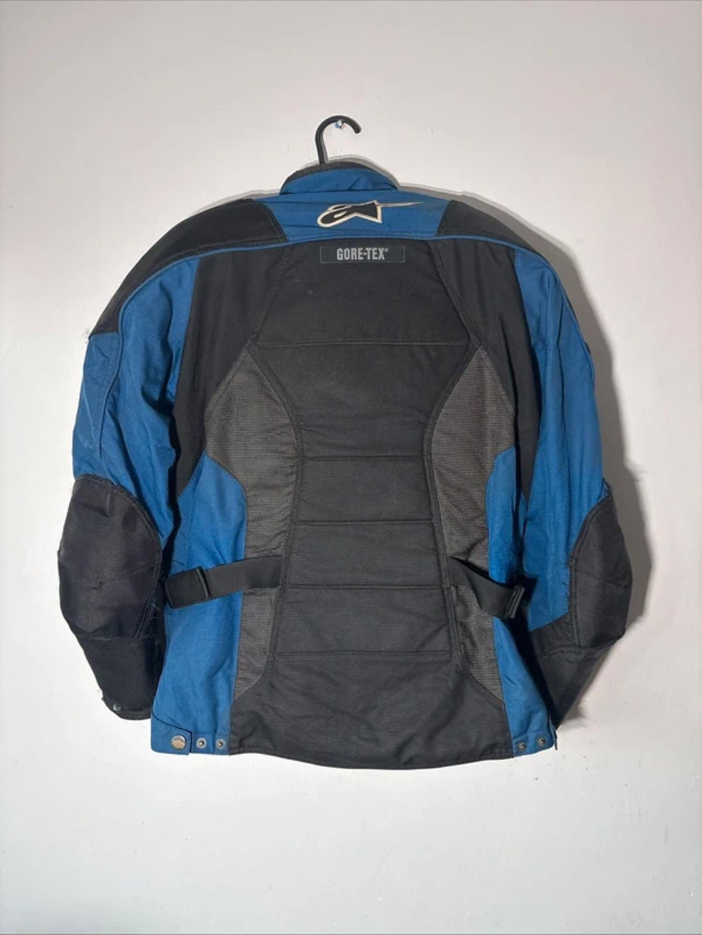 Alpinestars Gore-Tex Goretex Jacket Armored Blue Black & Inner Layer Size M VGC