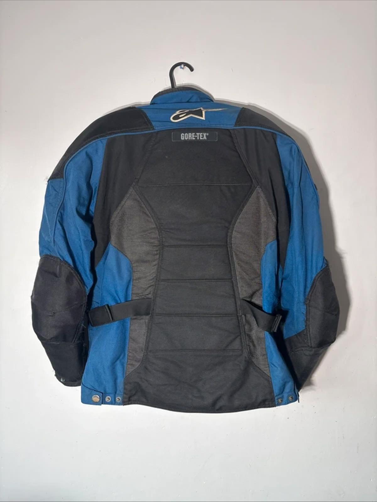 Alpinestars Gore-Tex Goretex Jacket Armored Blue Black & Inner Layer Size M VGC