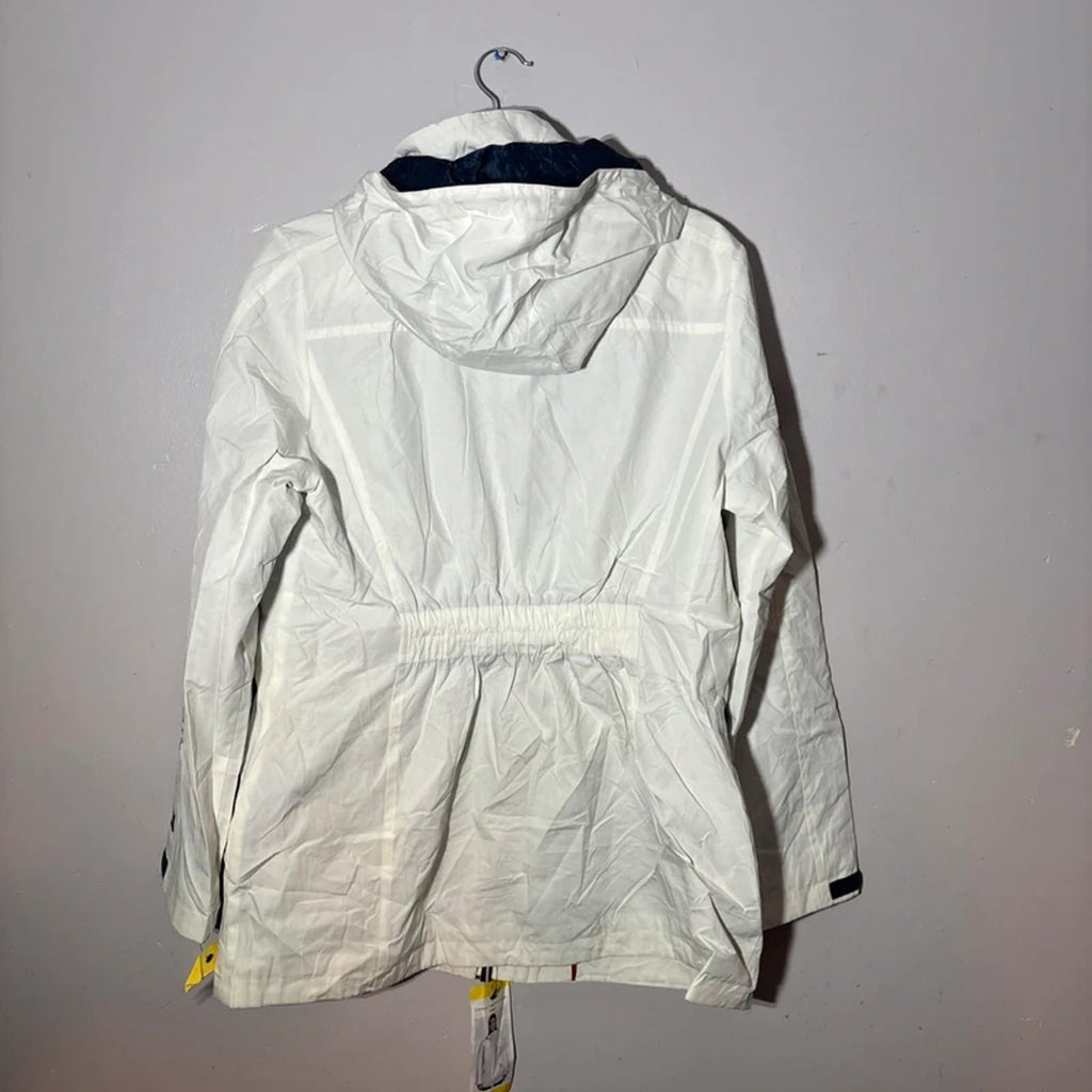 Tommy Hilfiger Women's 3-in-1 All Weather Systems Hood Jacket white size s small