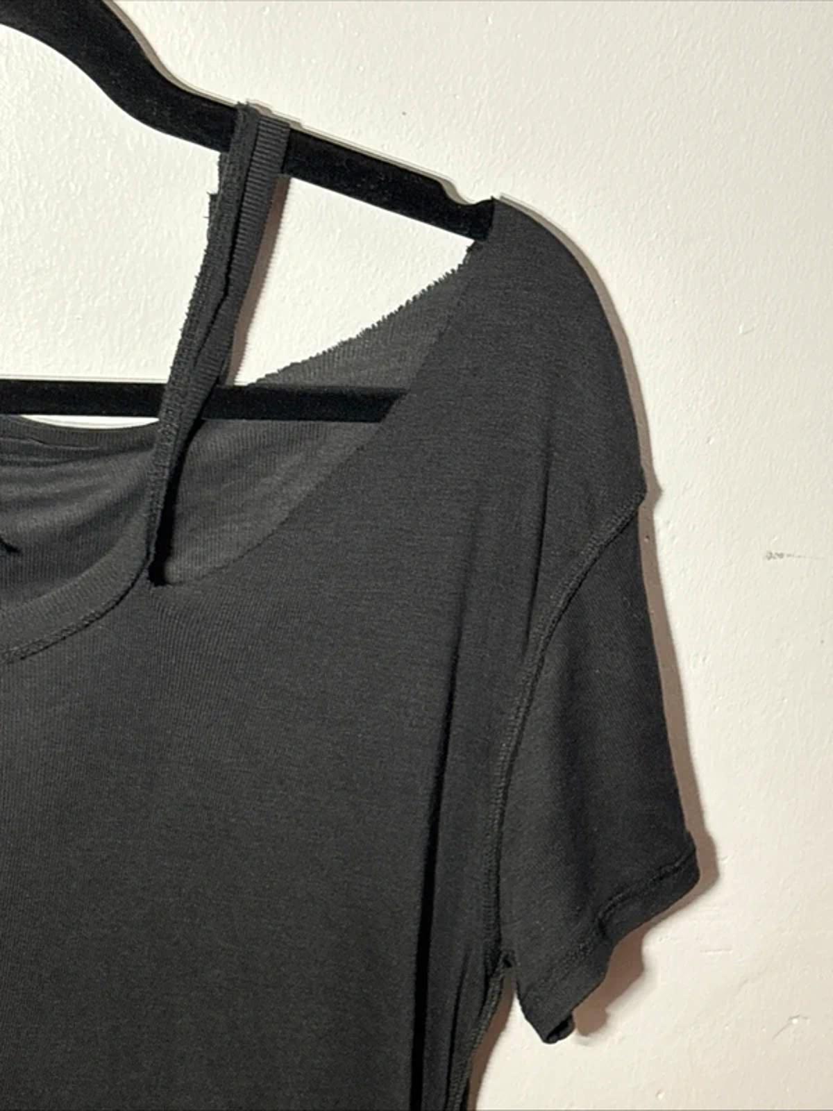 Unravel Project Silk Jersey Cut Out Black Tee Size S T-shirt New Ben Taverniti