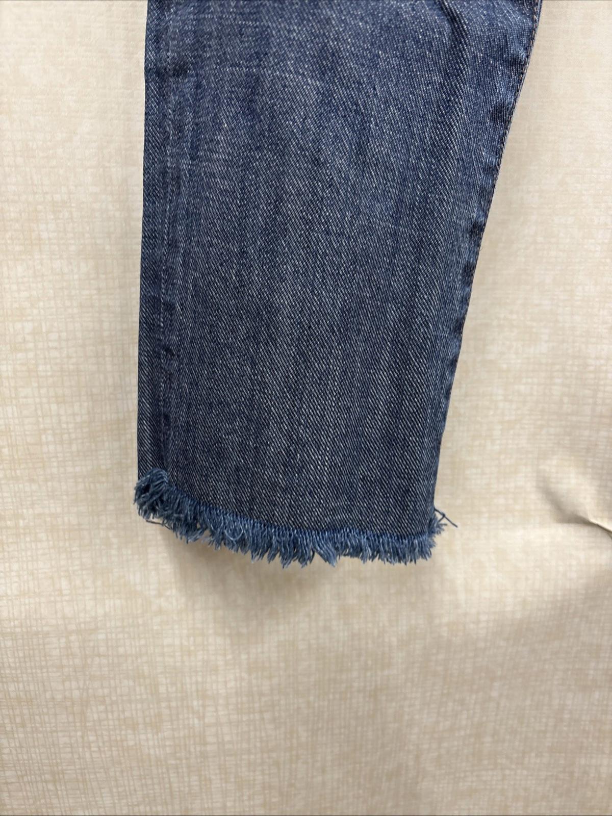Burberry London Blue Label Straight Leg Jeans Size 25 VGC Genuine Designer
