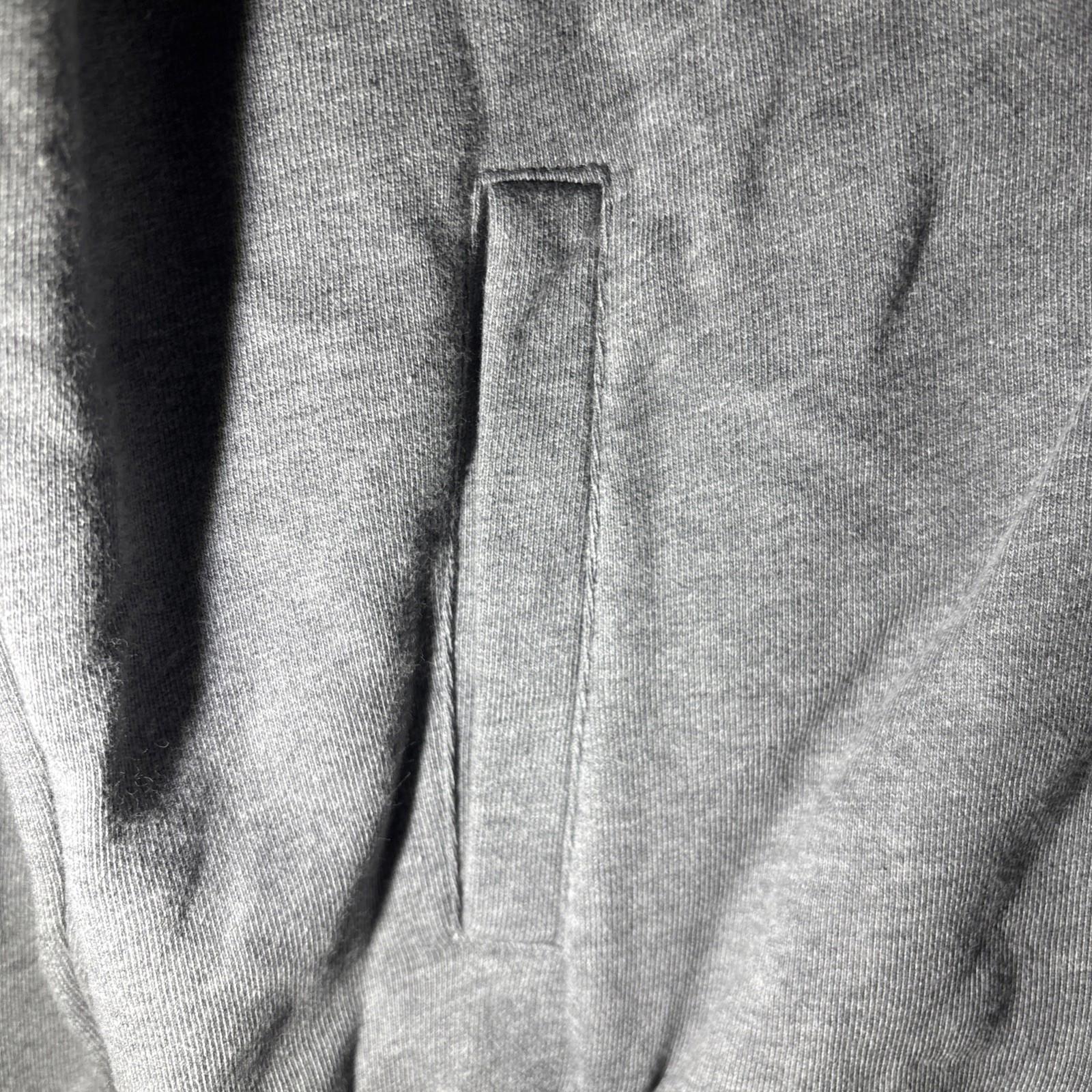 Belstaff men’s medium  grey funnel neck full zip with pockets and logo RRP145