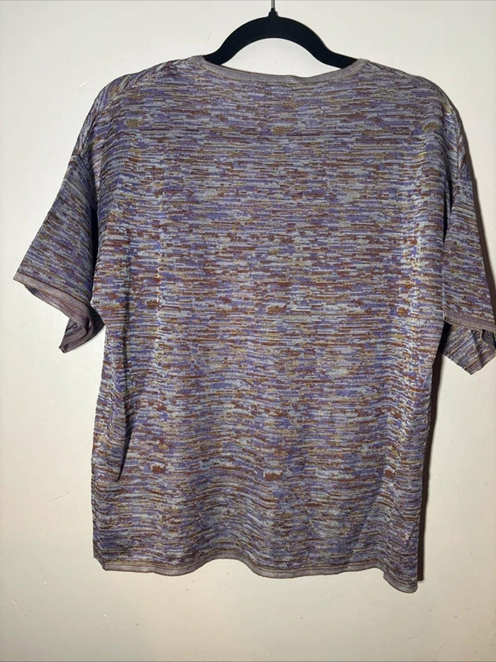 Missoni T-Shirt Multicoloured Crew Sweater Pattern Brand New Size 16 XL RRP £190