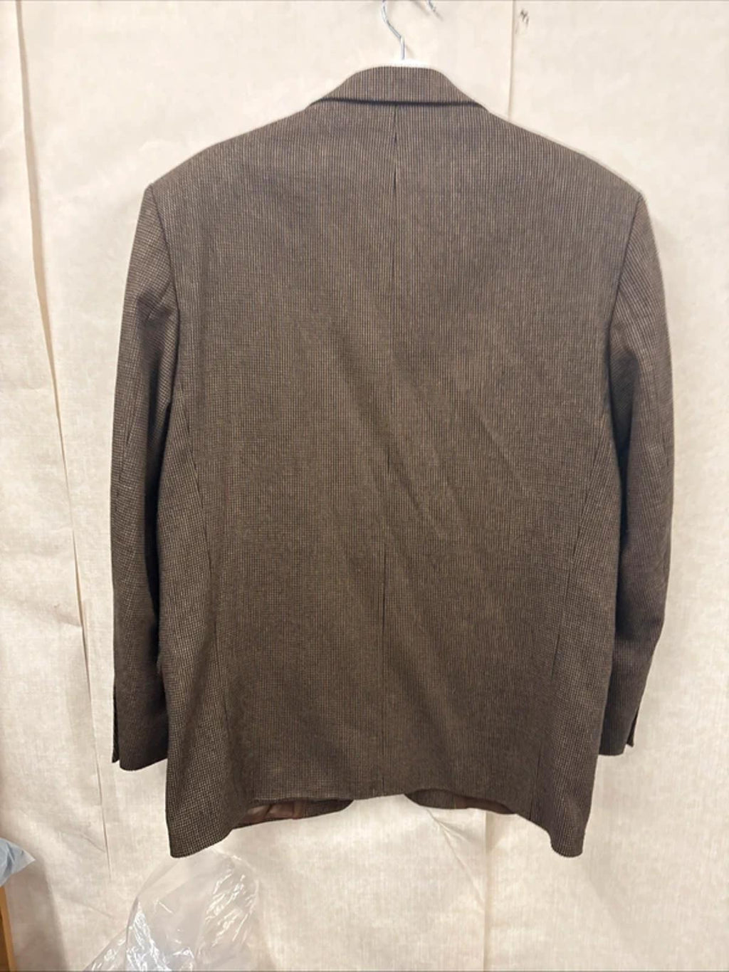 Vintage Cento Mila Classic 100 Wool And Cashmere Tweed Blazer Jacket Size 52