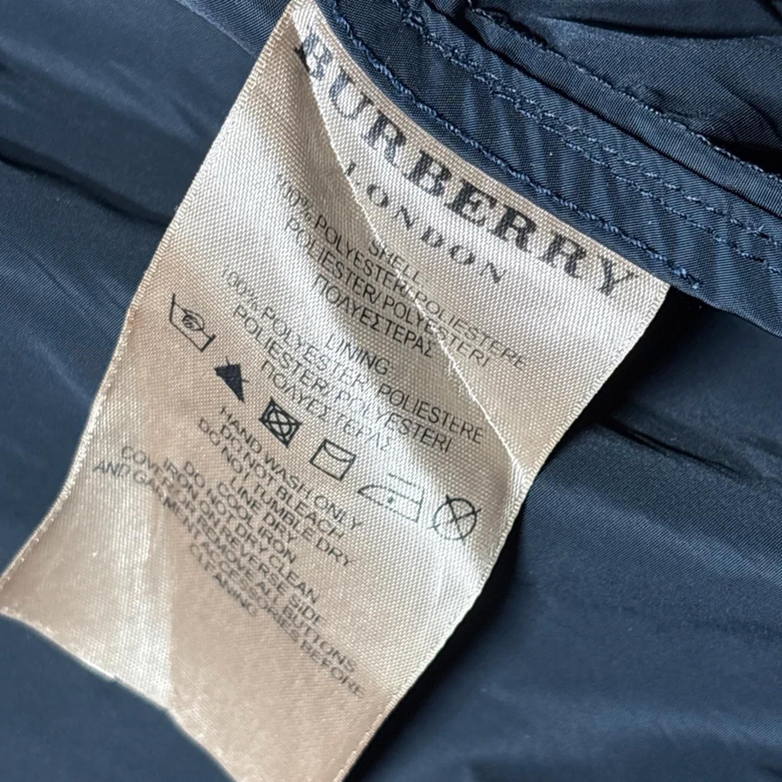 Burberry Brit Nova Check Men’s parka utility coat jacket zip away hood size XL VGC