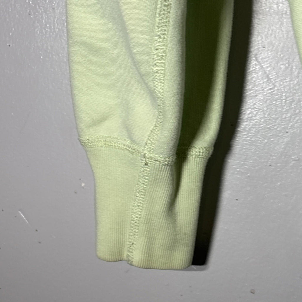 Supreme Box Logo Hooded Sweatshirt Pale Lime Size large L (FW17) VGC hoodie top