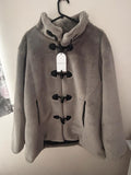 RRP £150 Monsoon Dakota Super Soft Duffle Coat - Size Large