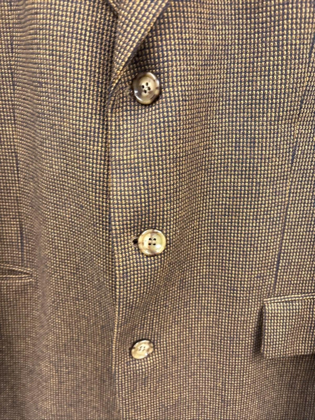 Vintage Cento Mila Classic 100 Wool And Cashmere Tweed Blazer Jacket Size 52