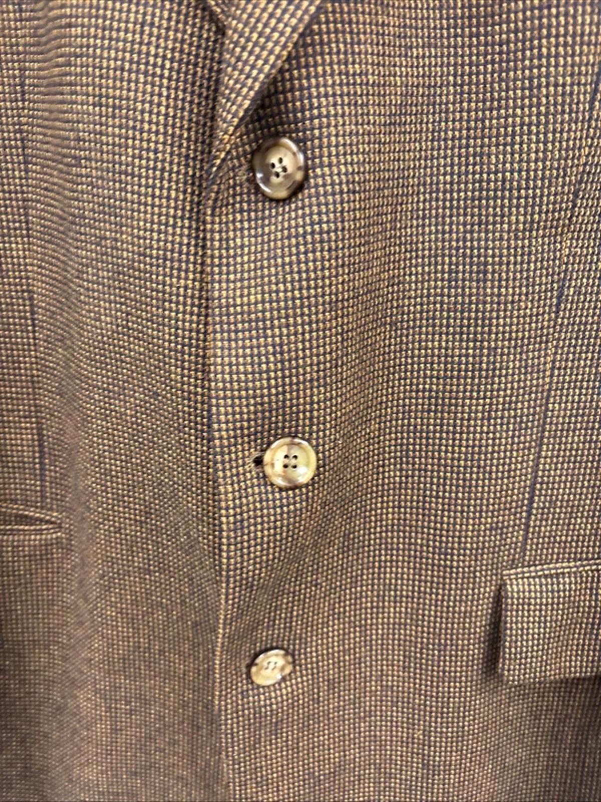 Vintage Cento Mila Classic 100 Wool And Cashmere Tweed Blazer Jacket Size 52