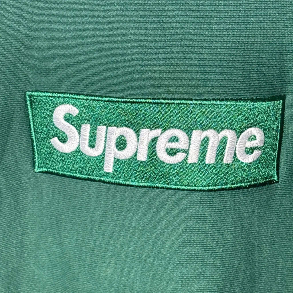 Supreme Box Logo Bogo Crewneck Hoodie jumper sweatshirt Green Medium FW18 100% Authentic VGC