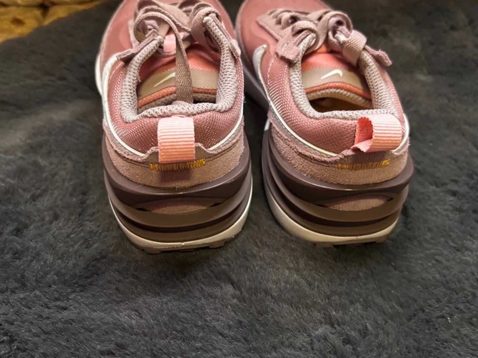 Girls Nike Waffle One Trainers In Pink Glaze - Size UK10