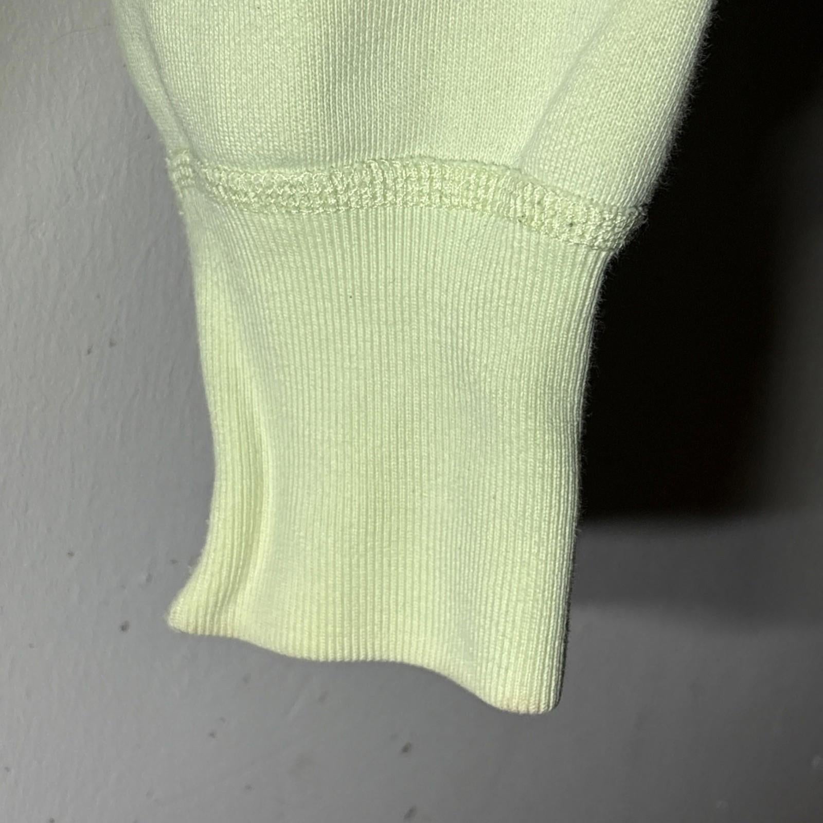 Supreme Box Logo Hooded Sweatshirt Pale Lime Size large L (FW17) VGC hoodie top