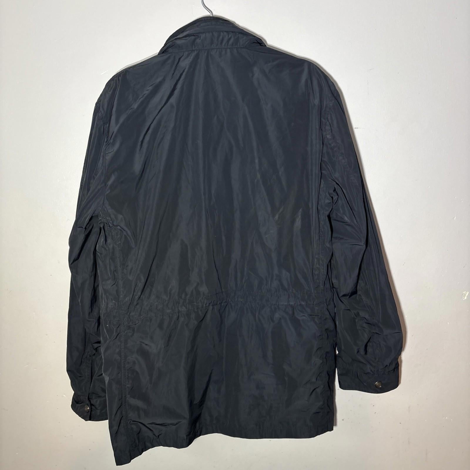 Burberry Brit Nova Check Men’s parka coat jacket zip away hood size XL VGC