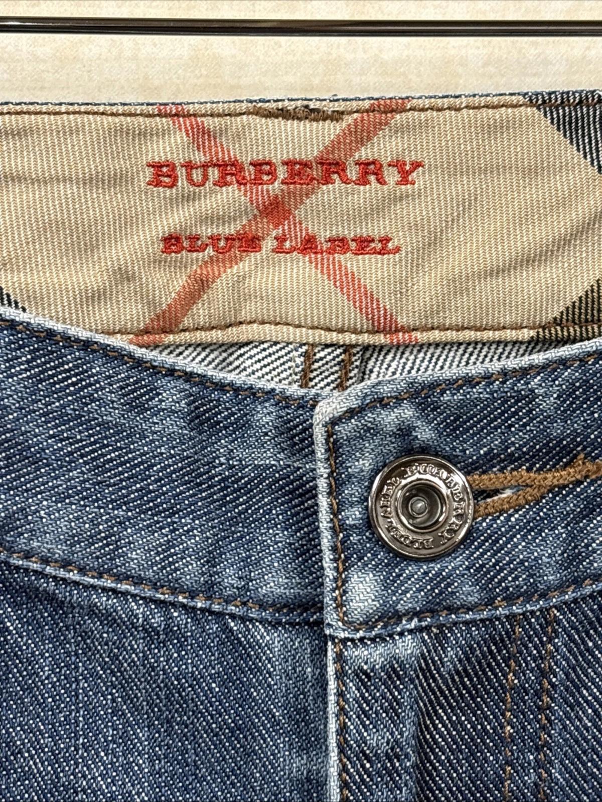 Burberry London Blue Label Straight Leg Jeans Size 25 VGC Genuine Designer