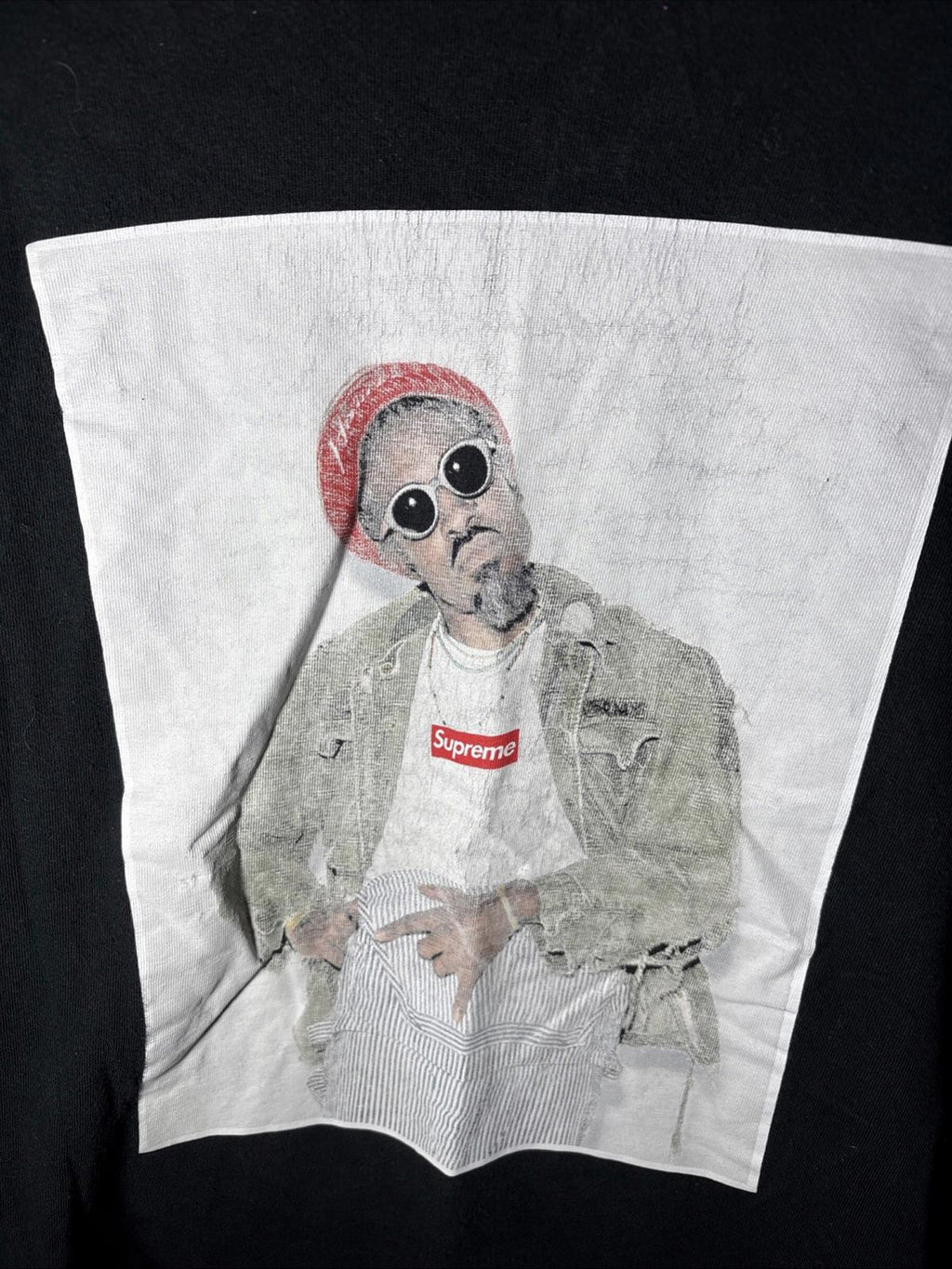 Supreme André 3000 Tee in black Fall Winter 2022 collection T-shirt M Medium