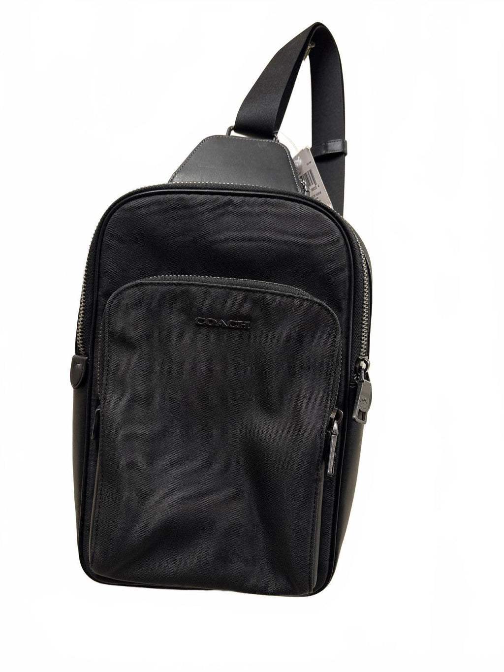 Coach Ethan pack Black leather Crossbody Sling Bag RRP £425 new with tags