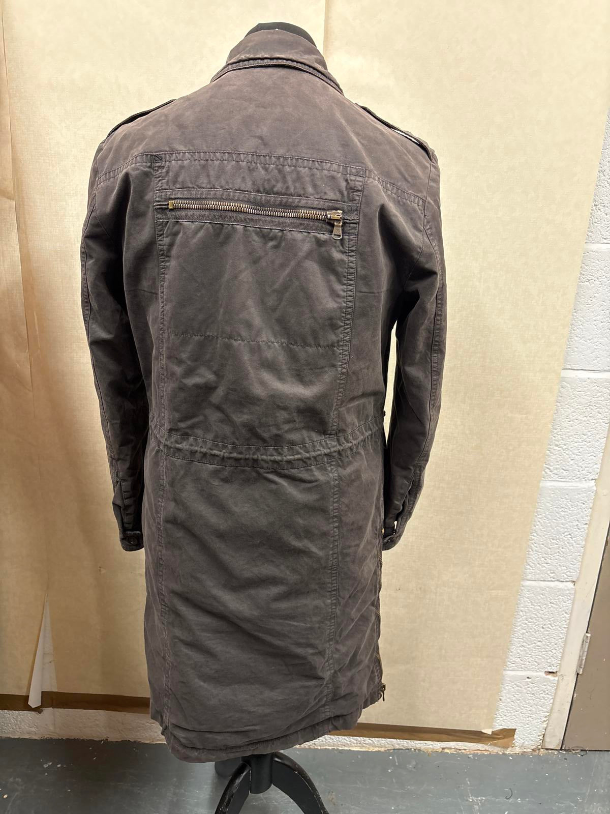 Dolce & gabbana D&G vintage Long Utility military Style Coat jacket size44 small