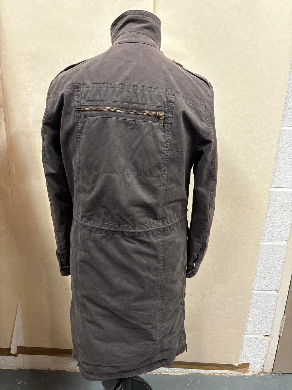 Dolce & gabbana D&G vintage Long Utility military Style Coat jacket size44 small