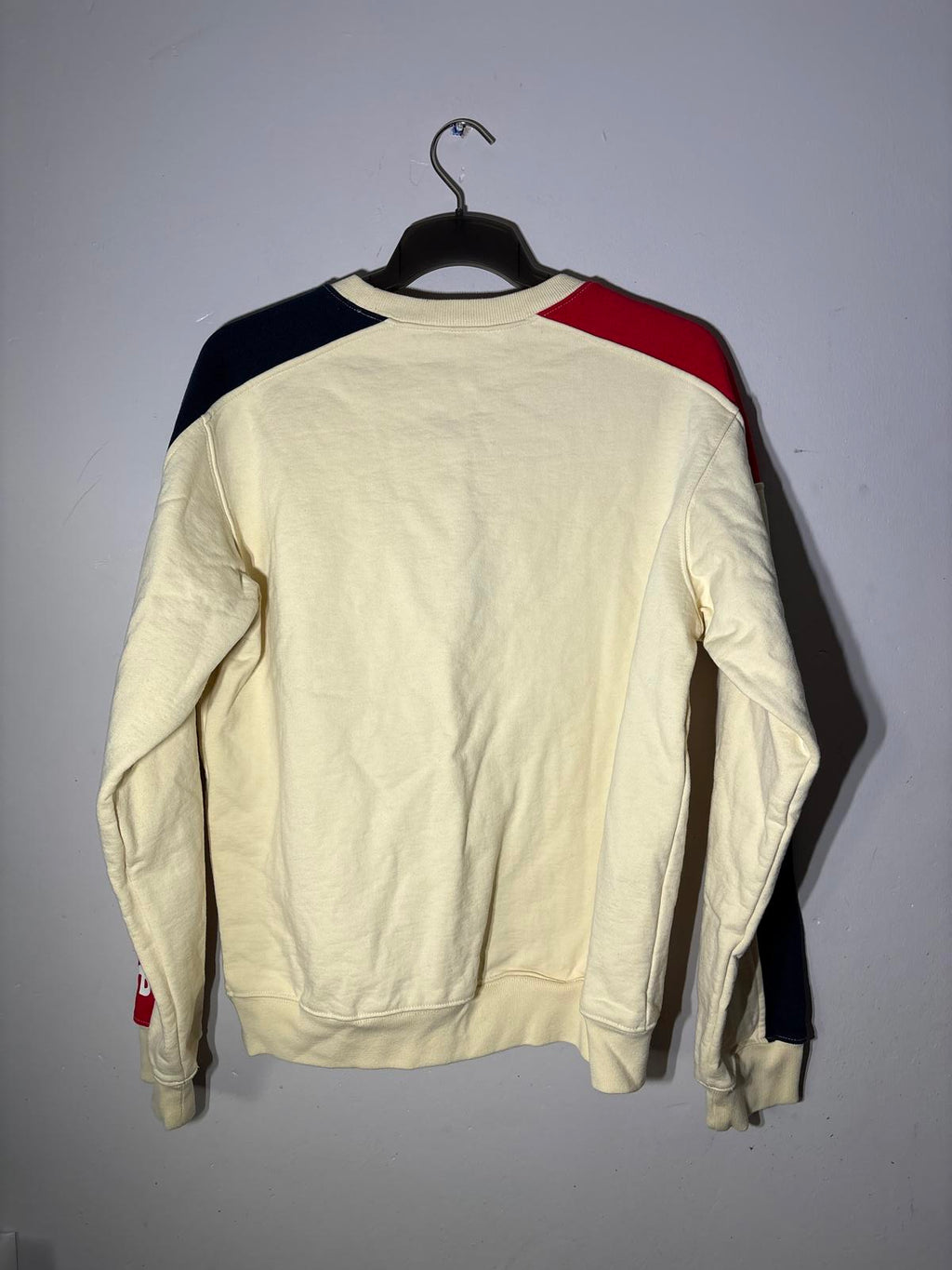 Supreme Formula Crewneck sweater jumper Natural colour block SS19 Size Medium M